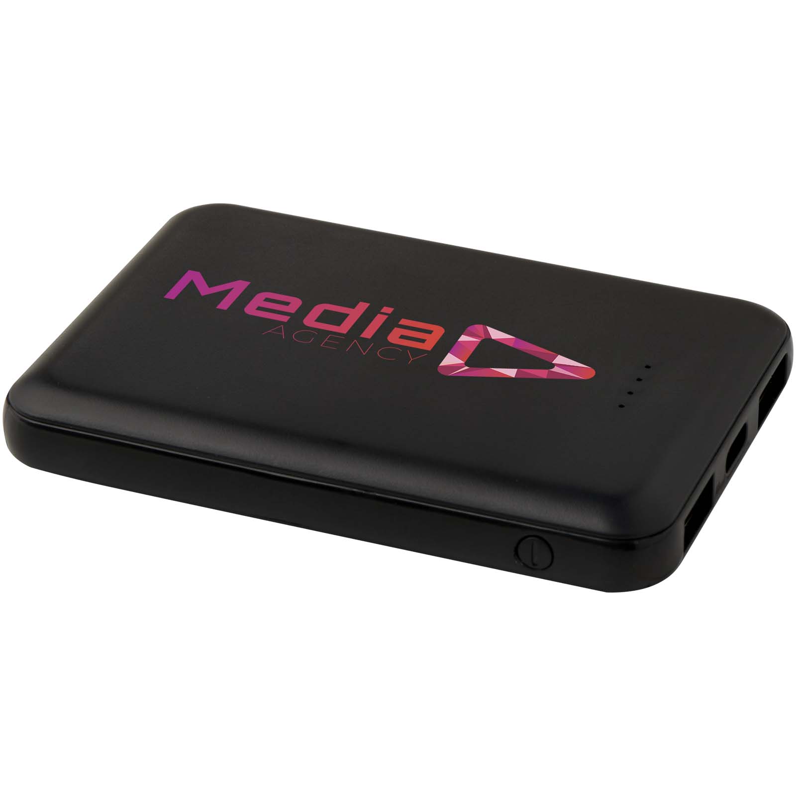 Batería externa tipo C de plástico reciclado de 5000 mAh Asama