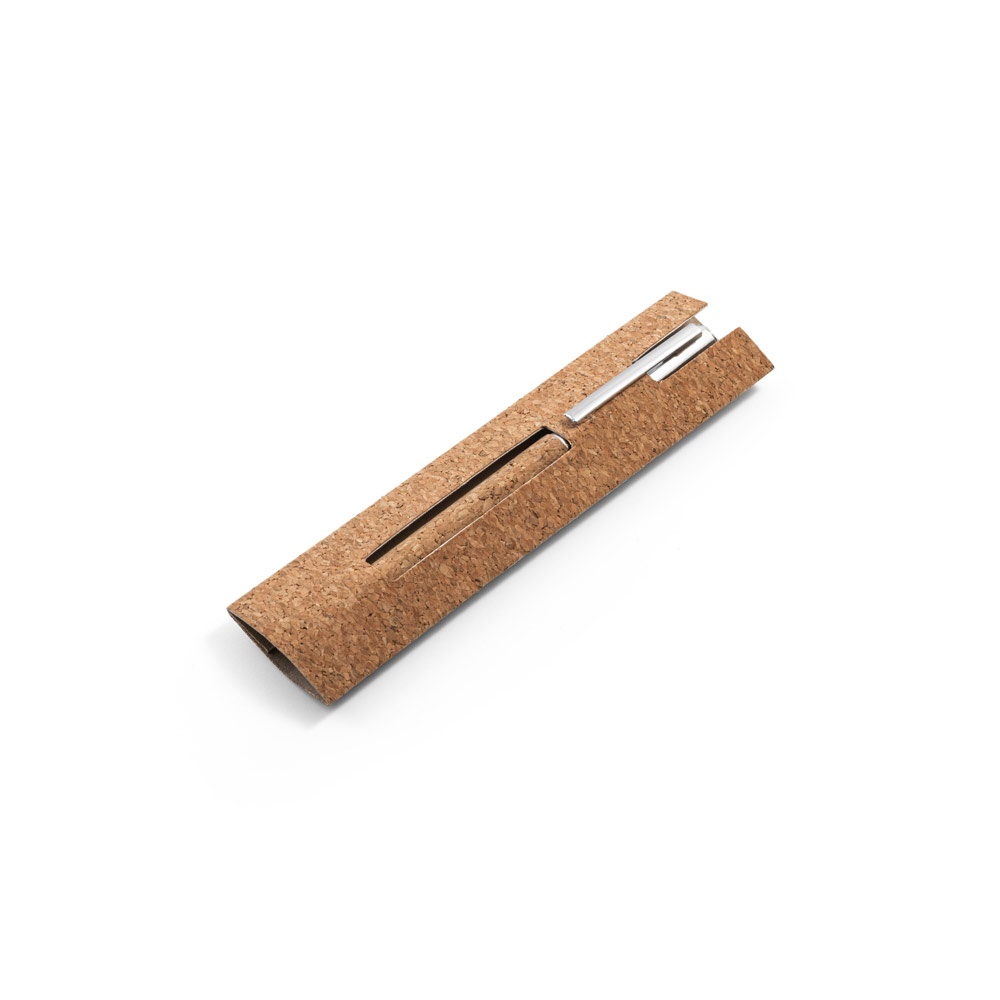 ANDREW. Roller con cuerpo de acero inoxidable (90% rSS) y corcho con clip