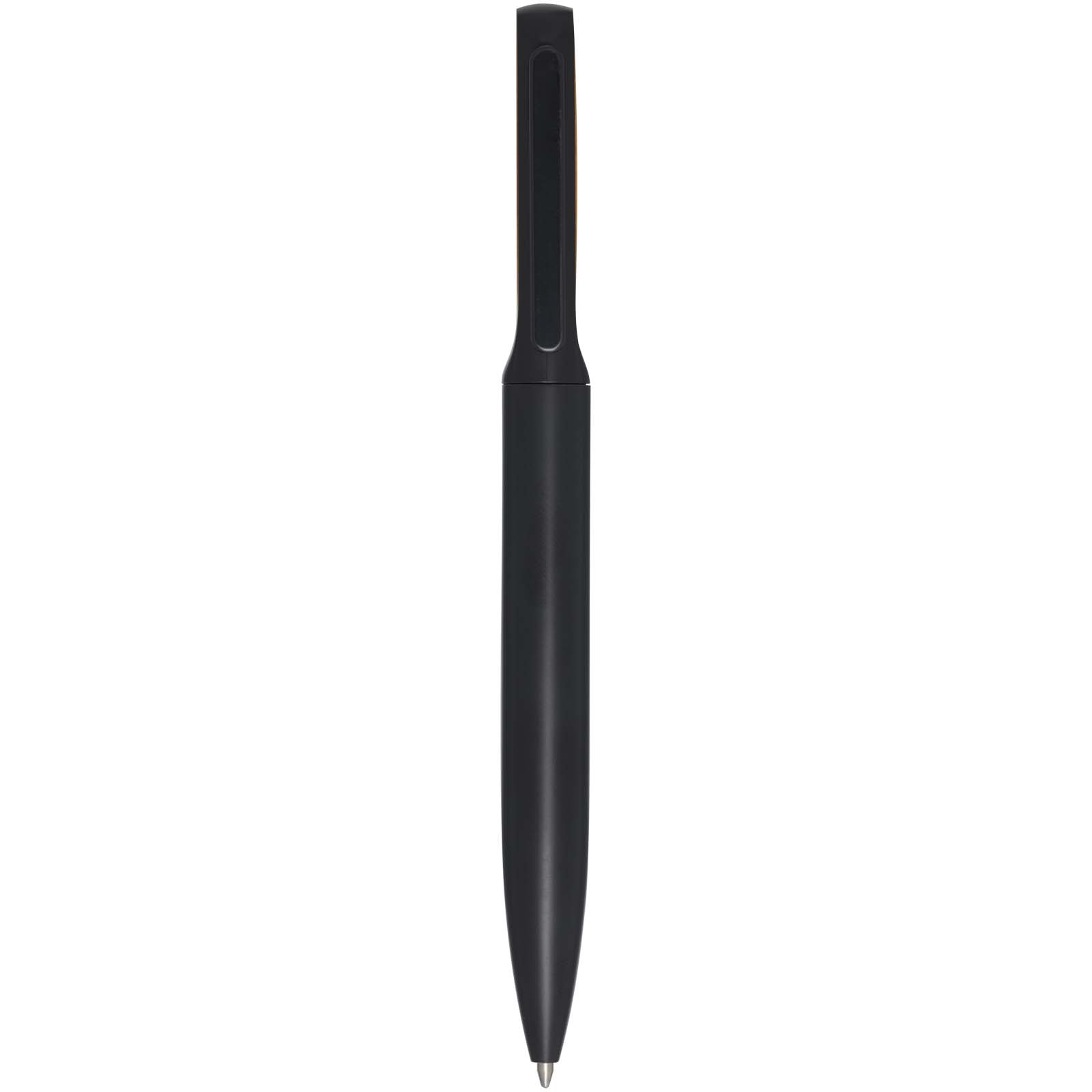 Bolígrafo de aluminio reciclado Blanca (tinta negra)