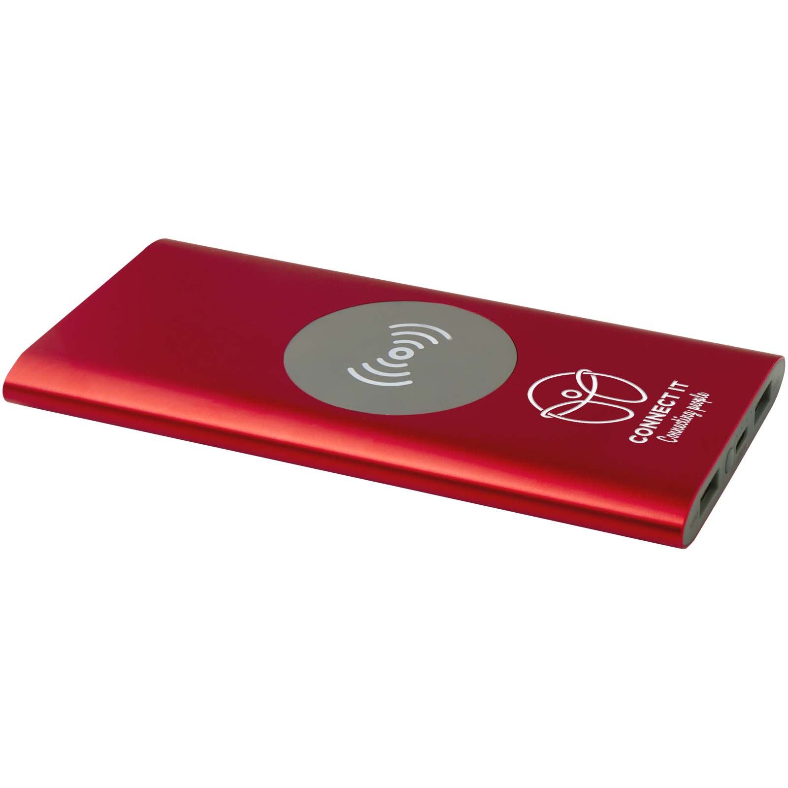 Batería externa inalámbrica tipo C de aluminio reciclado de 8000 mAh Juice