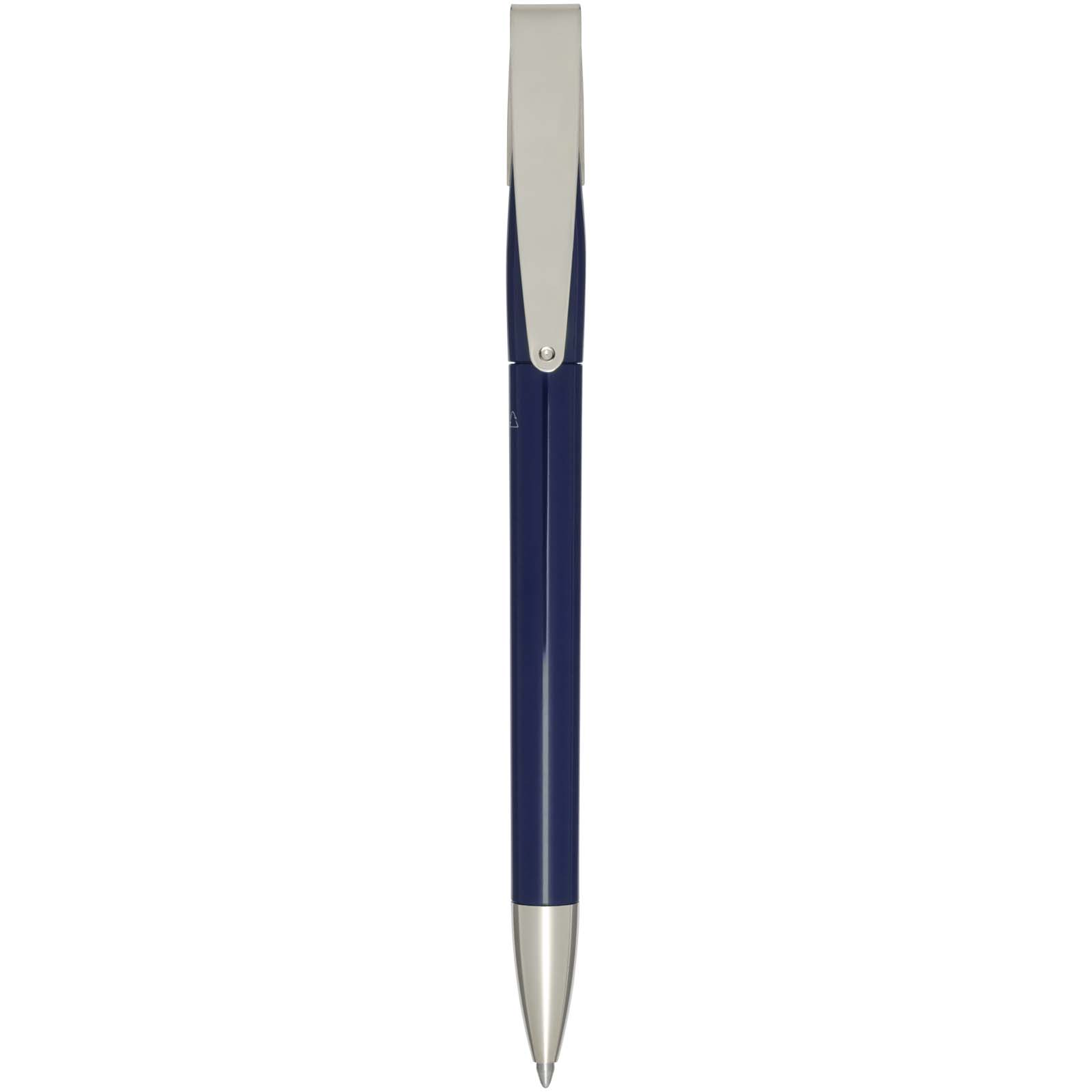 Bolígrafo de plástico reciclado Ana (tinta azul)