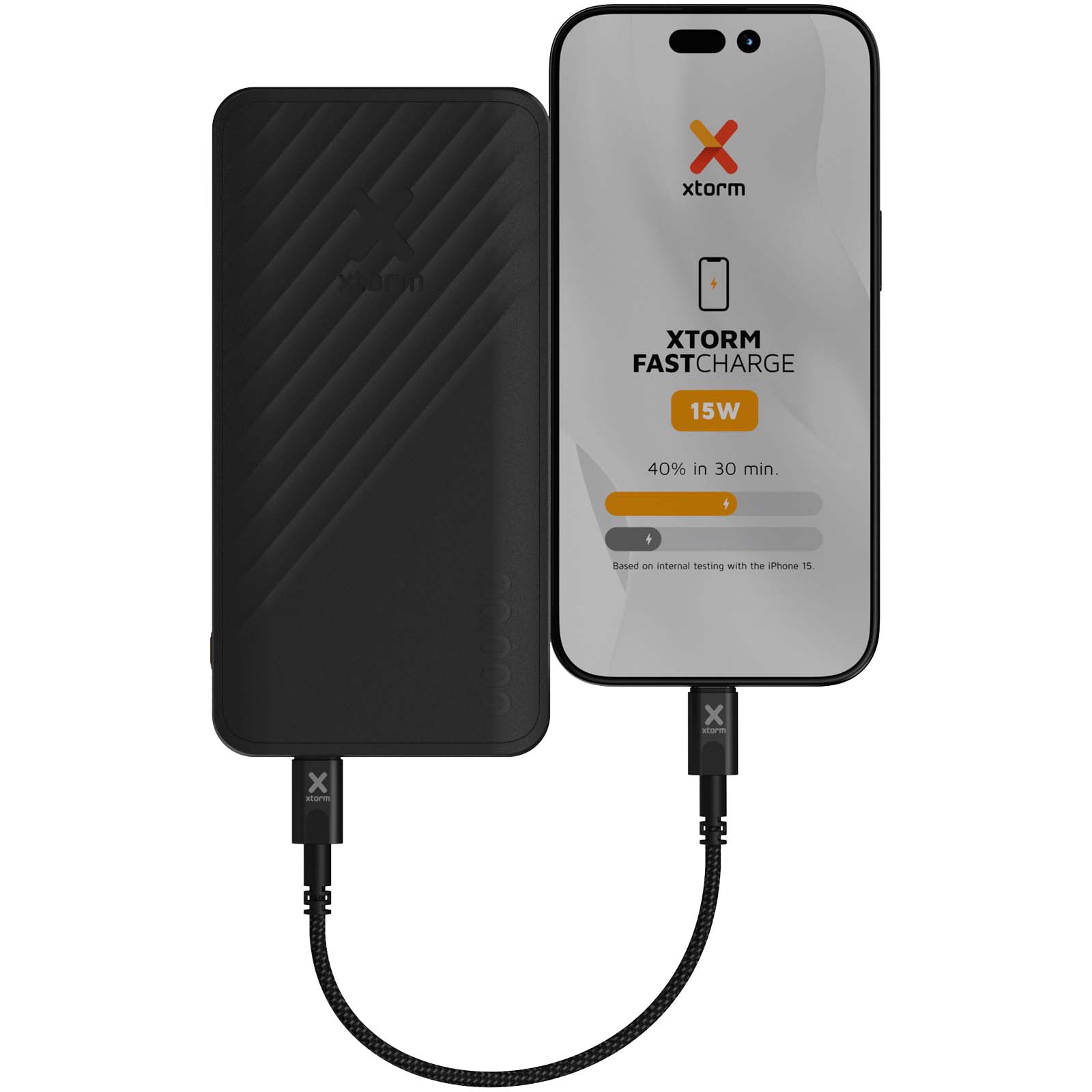 Batería externa de carga rápida de 15 W y 20 000 mAh Xtorm XG220 Go2