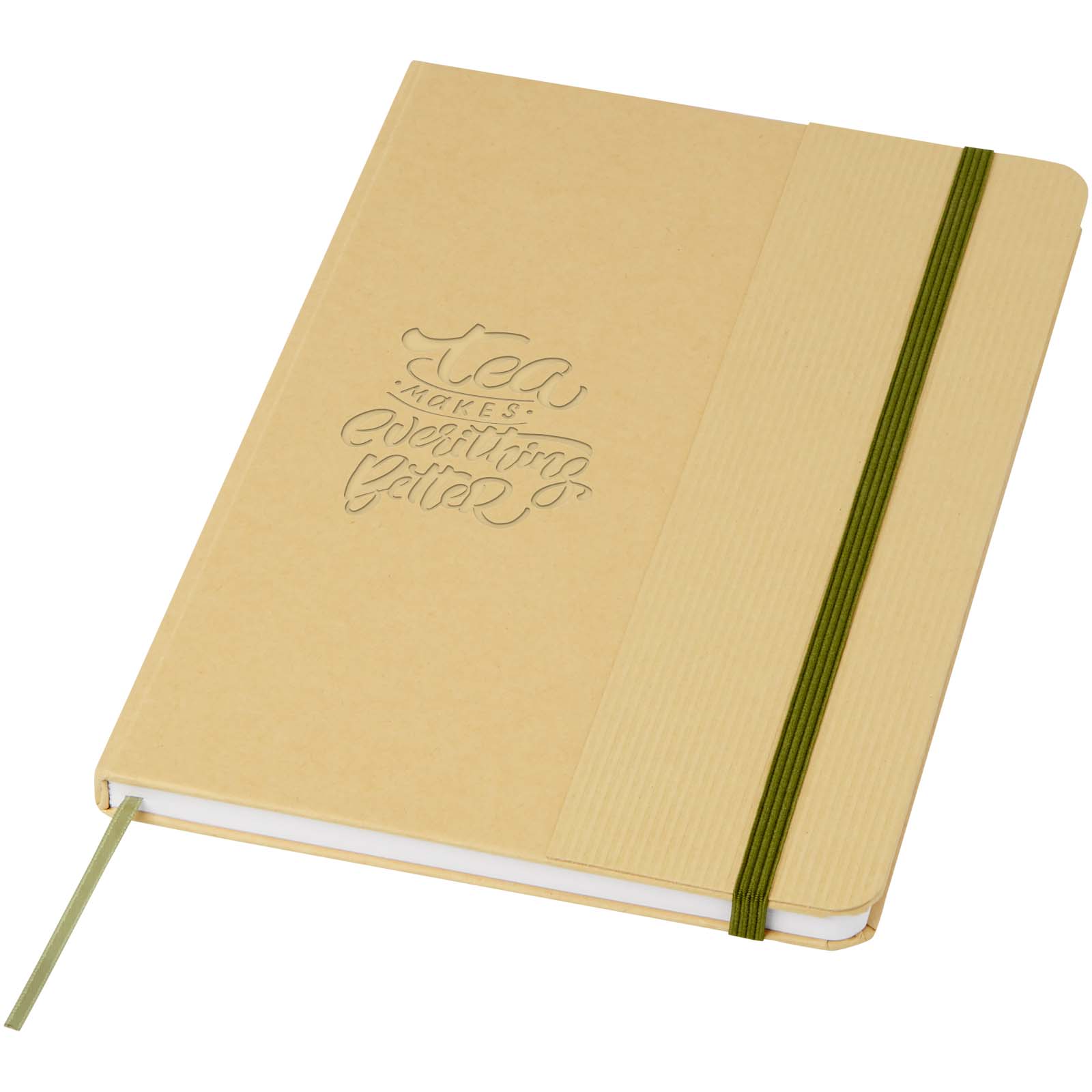 Libreta de tapa dura A5 de cartón reciclado Nelida