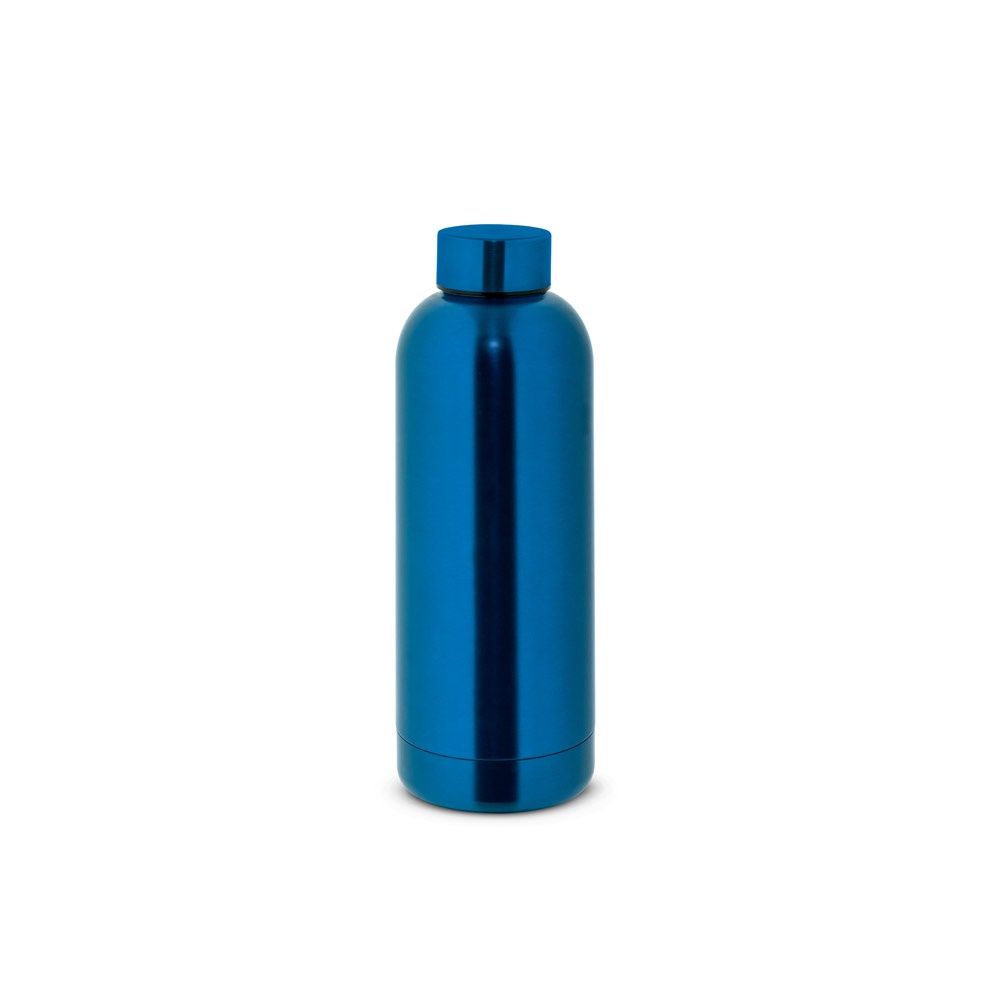 ODIN METTALIC. Botella en acero inoxidable 90% reciclado 550 mL