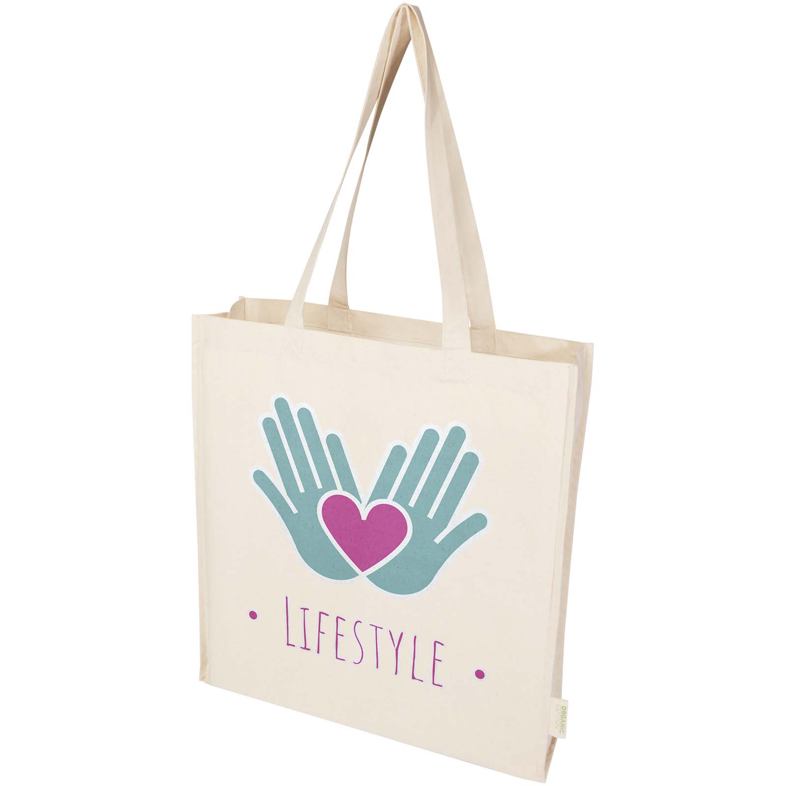 Bolsa Tote de 14 l con refuerzos orgánica de 180 g/m² Orissa