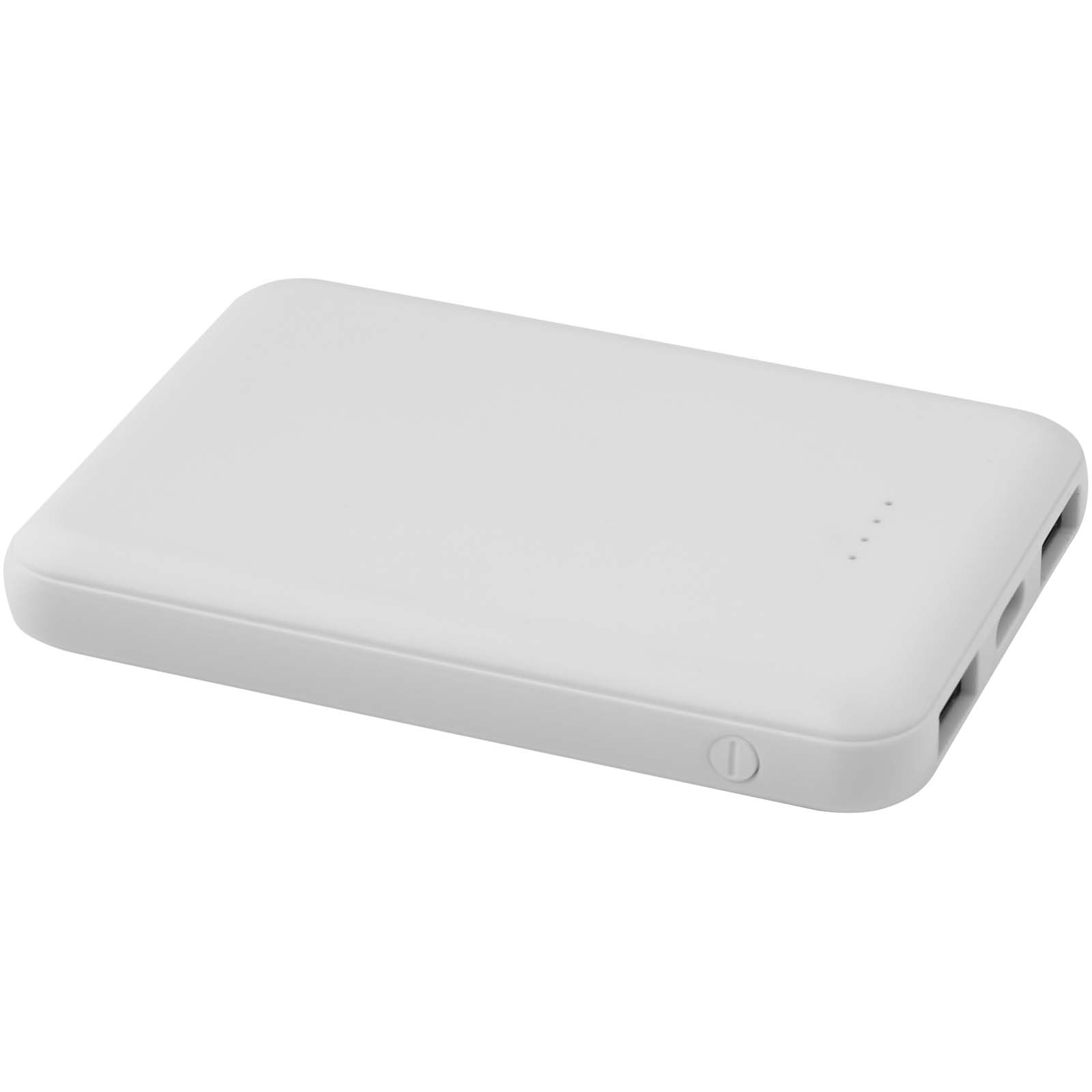 Batería externa tipo C de plástico reciclado de 5000 mAh Asama