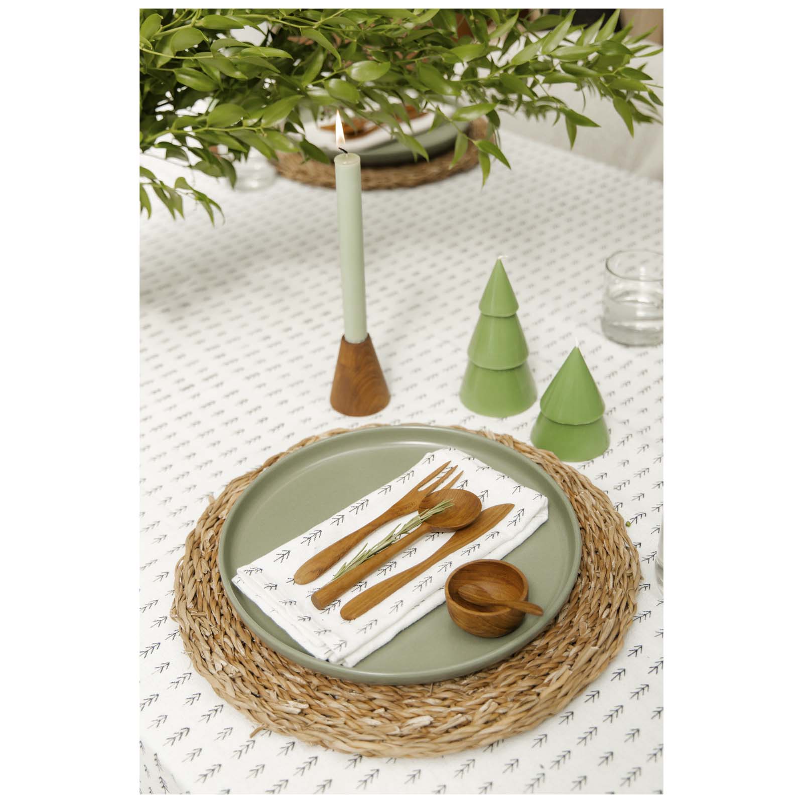 Originalhome Set de 2 velas árbol de Navidad - M
