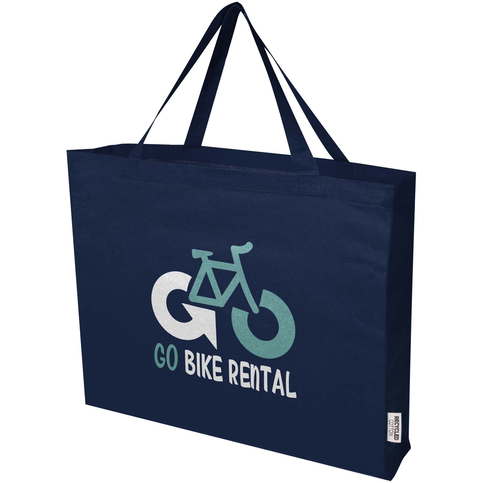 Bolsa Tote de algodón reciclado GRS de 220 g/m² Odessa 40L