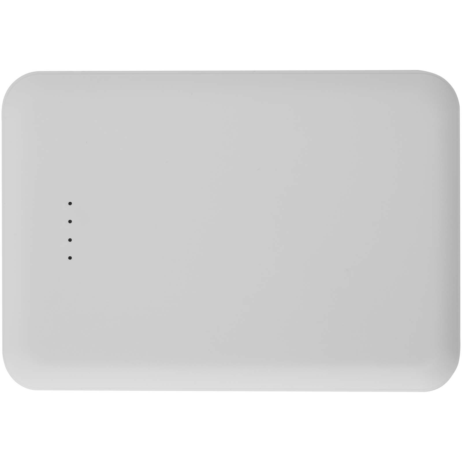 Batería externa tipo C de plástico reciclado de 5000 mAh Asama