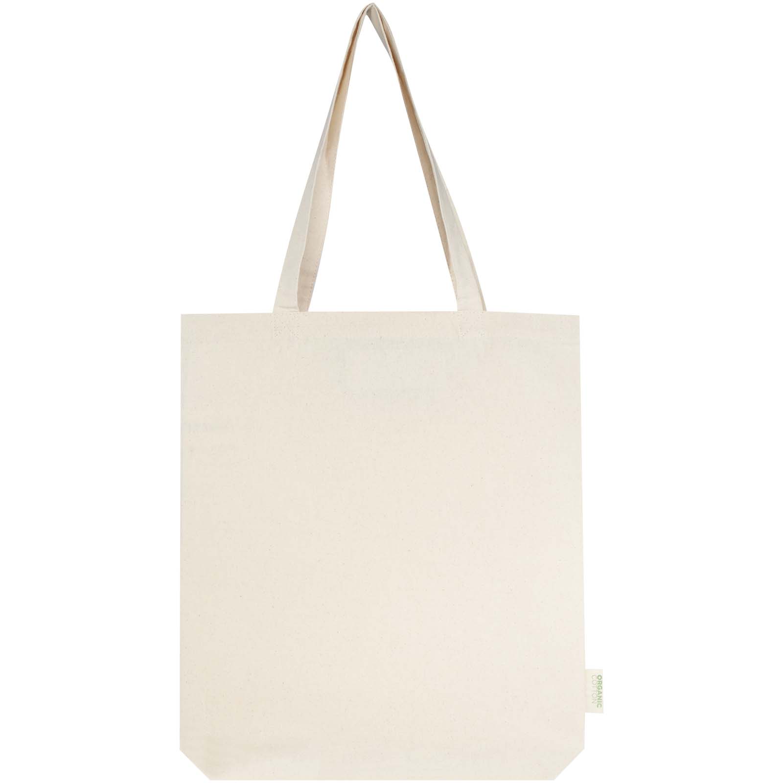 Bolsa Tote de 11 l con fondo ancho ecológico de 180 g/m² Orissa