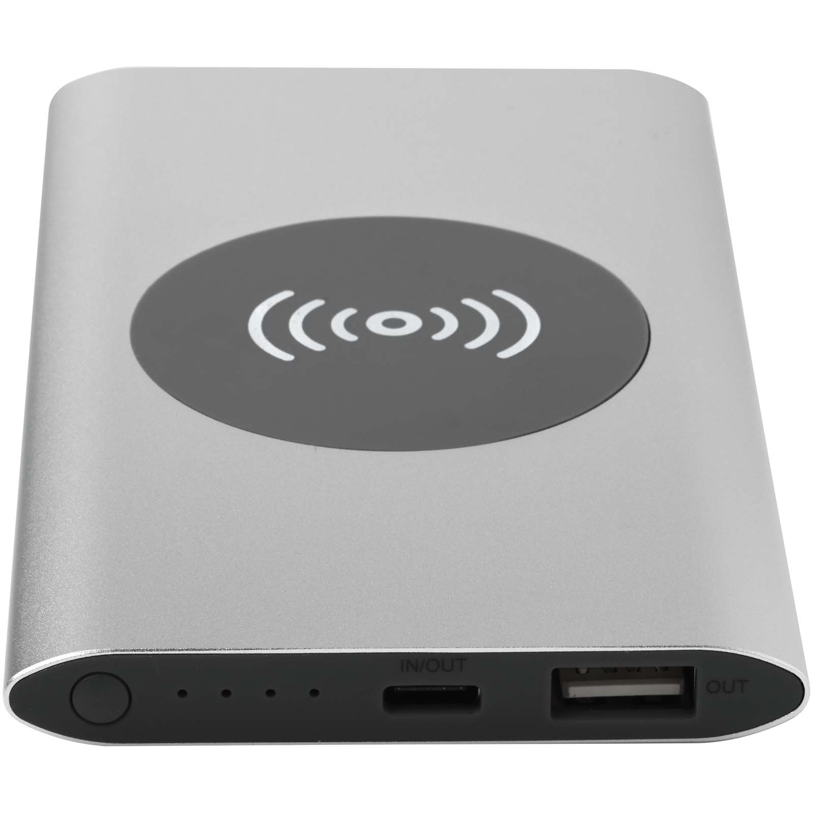 Batería externa inalámbrica tipo C de aluminio reciclado de 4000 mAh Juice