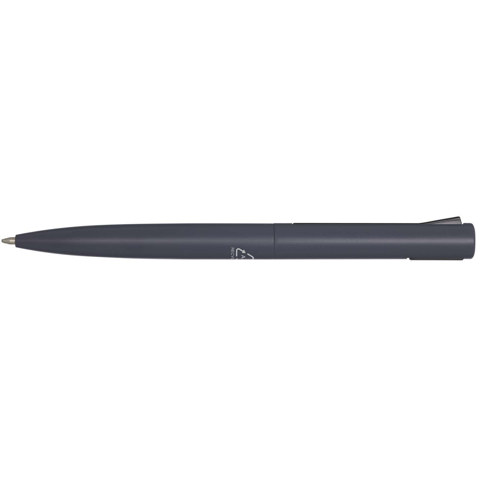 Bolígrafo de aluminio reciclado Juana (tinta negra)