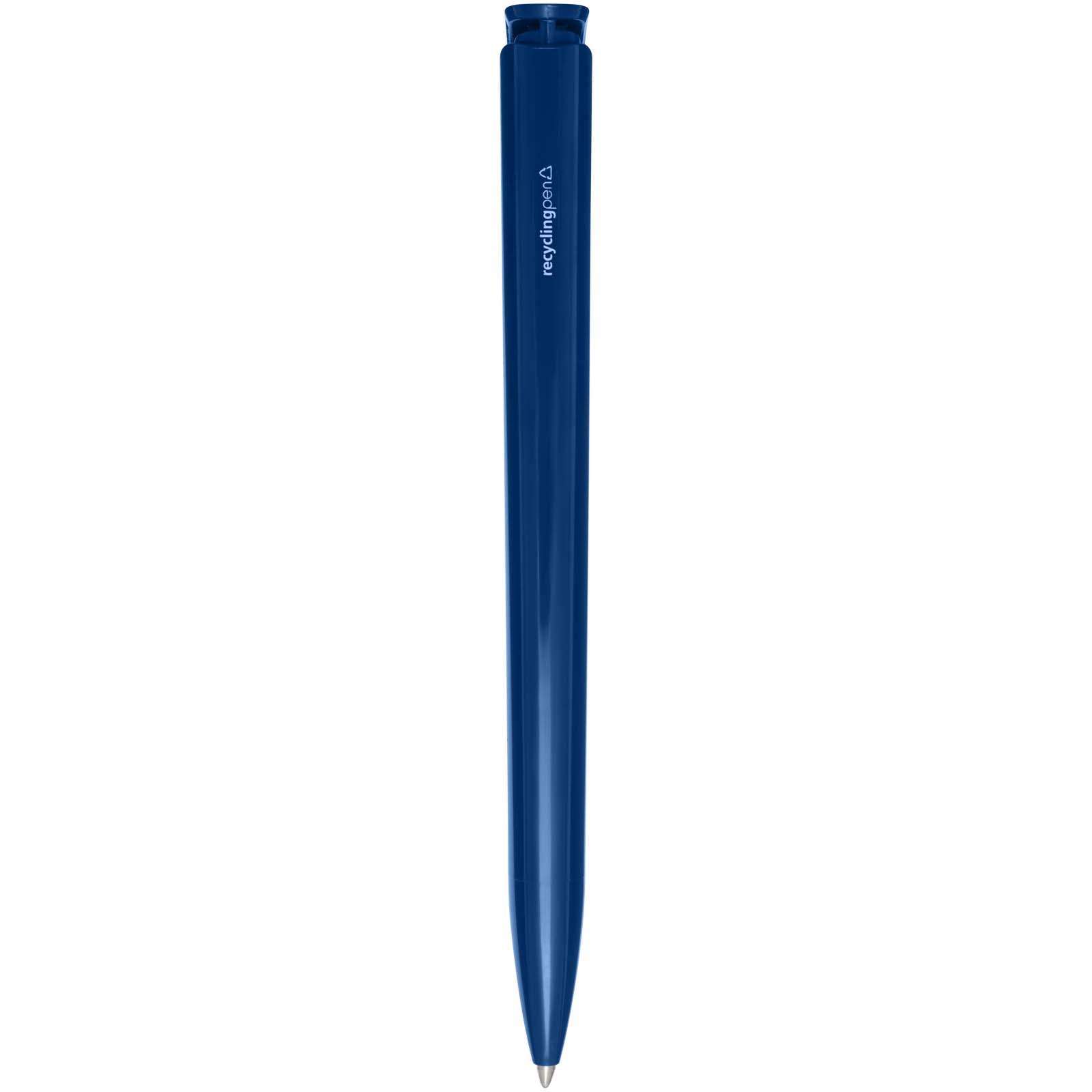 Bolígrafo de plástico reciclado Lucia (tinta azul)