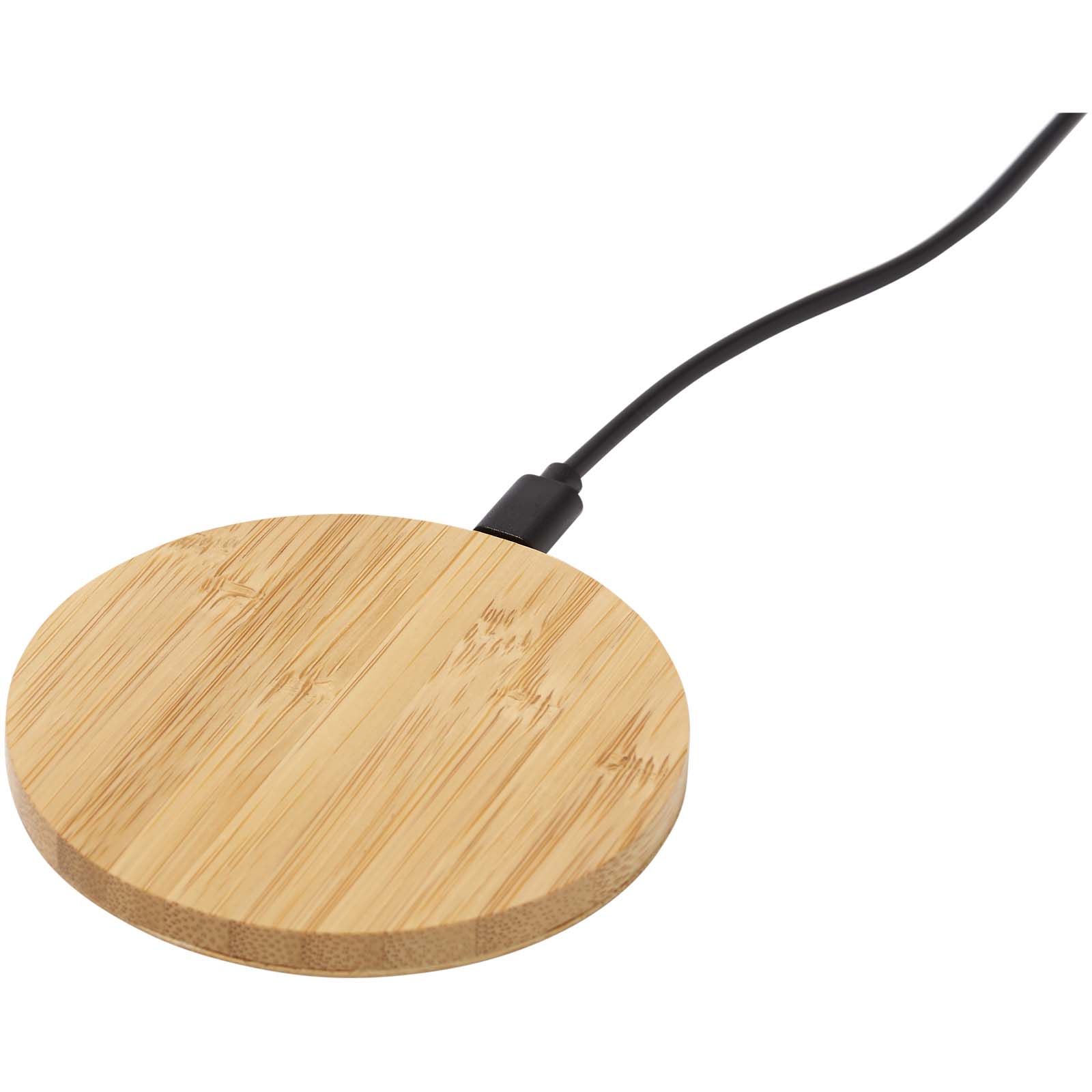 Base de carga inalámbrica de bambú de 15 W Essence