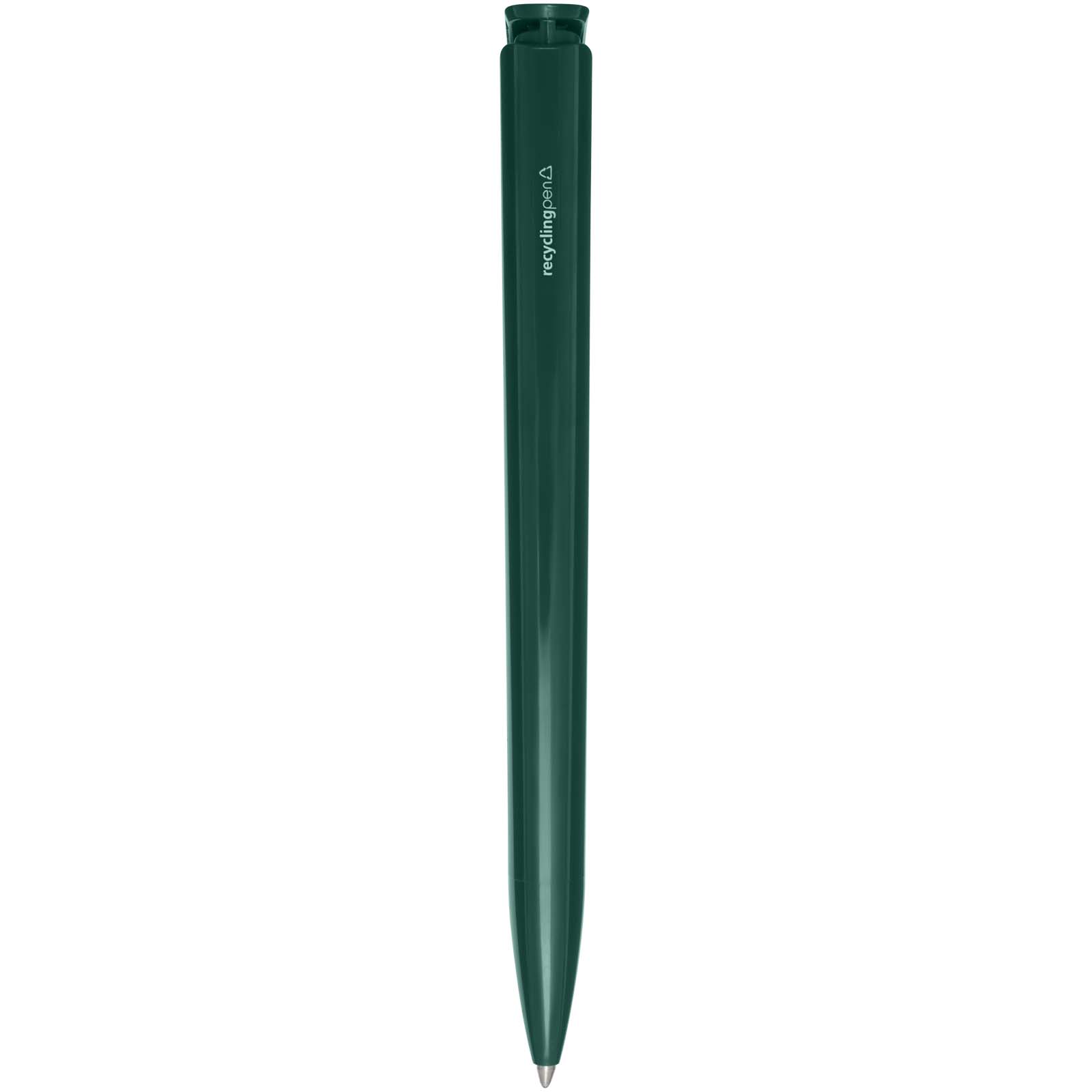 Bolígrafo de plástico reciclado Lucia (tinta negra)