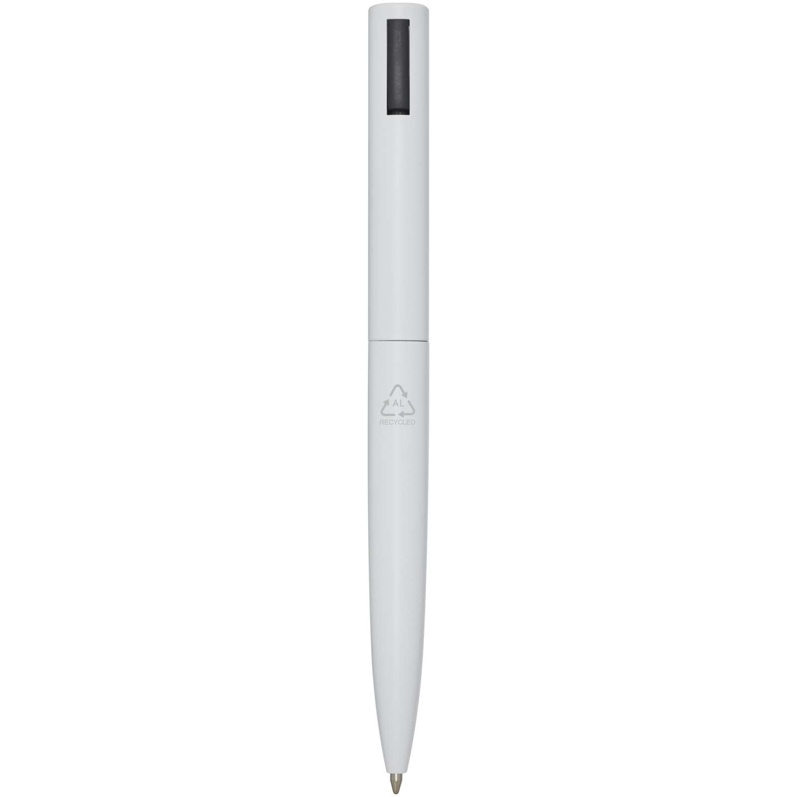 Bolígrafo de aluminio reciclado Juana (tinta negra)