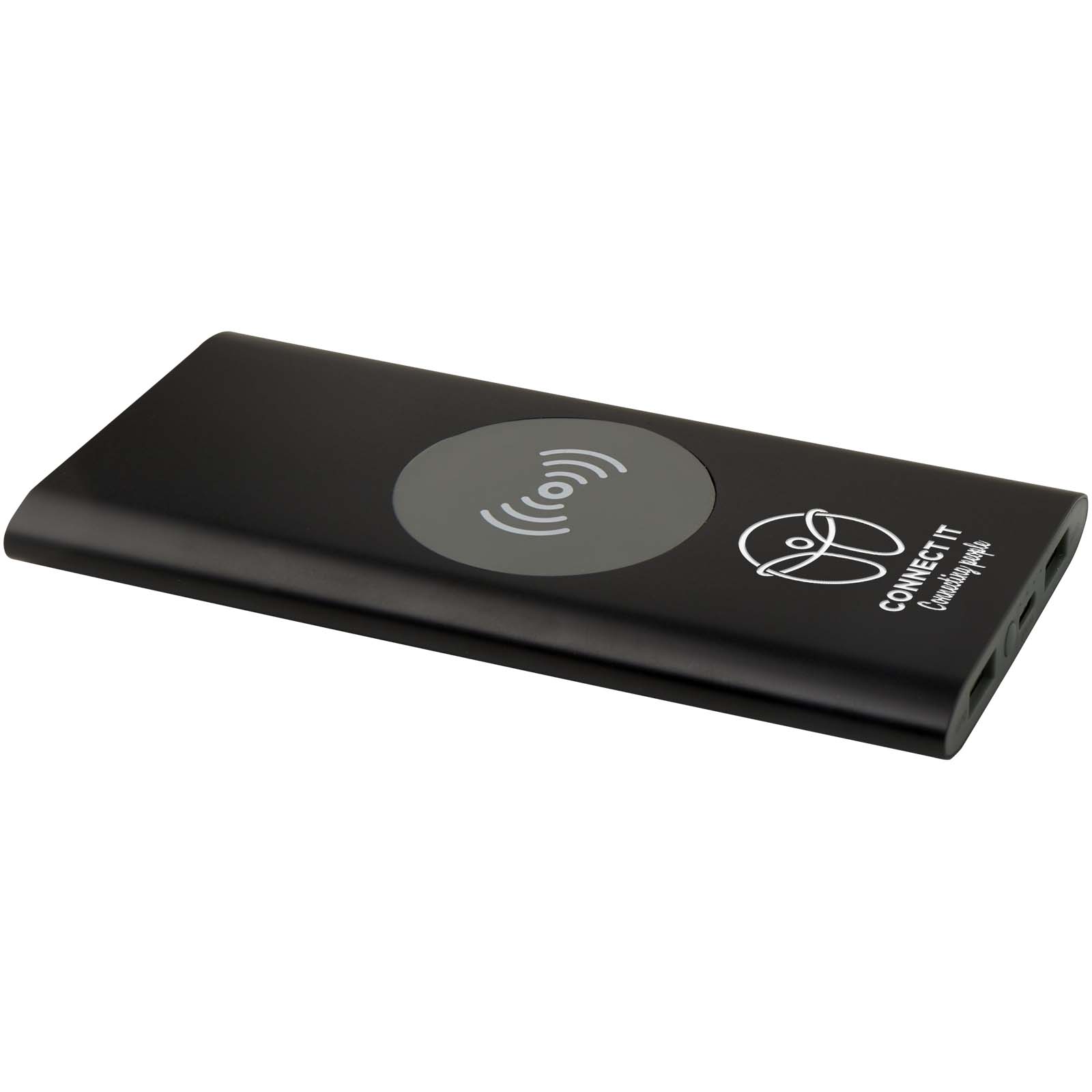 Batería externa inalámbrica tipo C de aluminio reciclado de 8000 mAh Juice