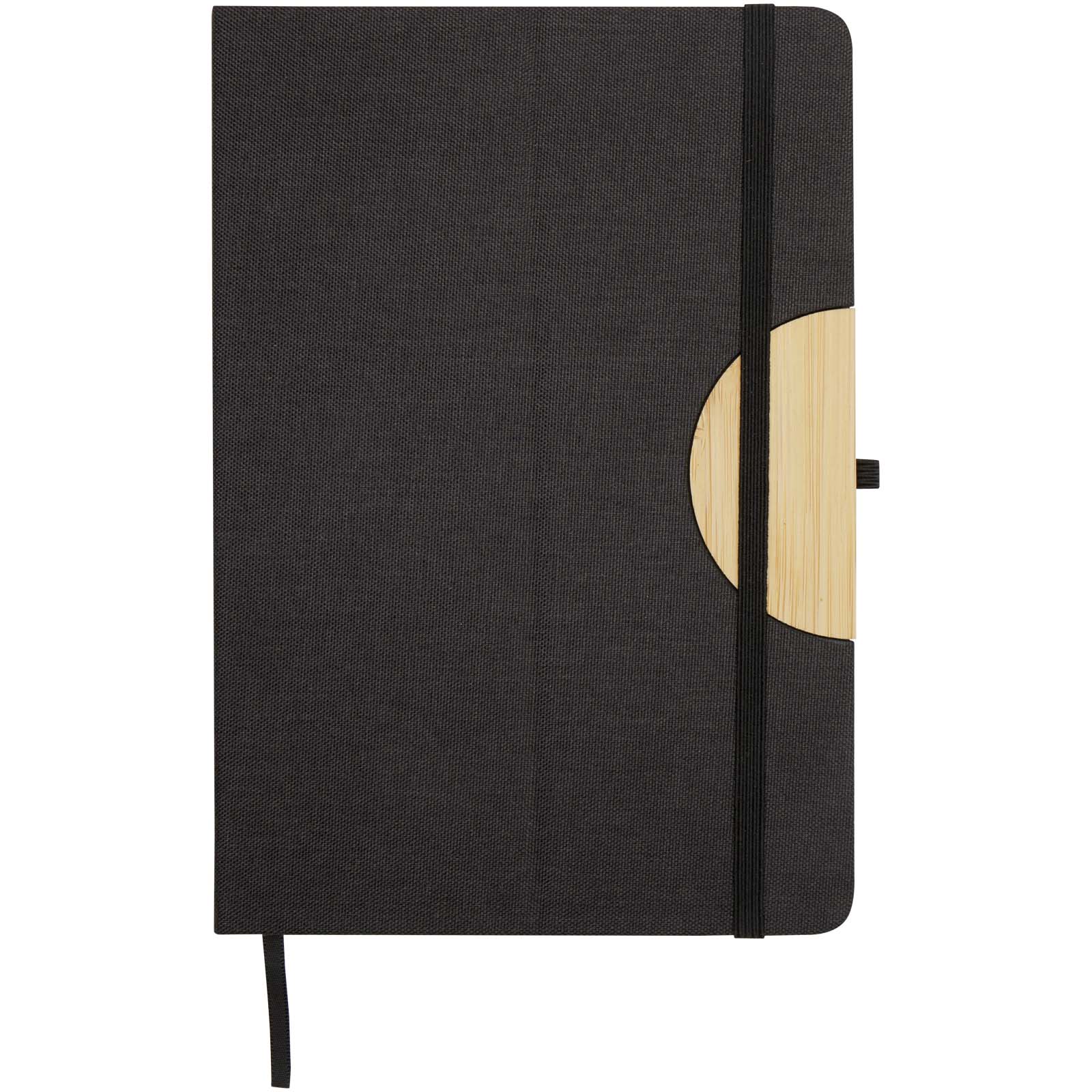 Set de regalo con libreta de tapa dura A5 y bolígrafo Laura (tinta negra)
