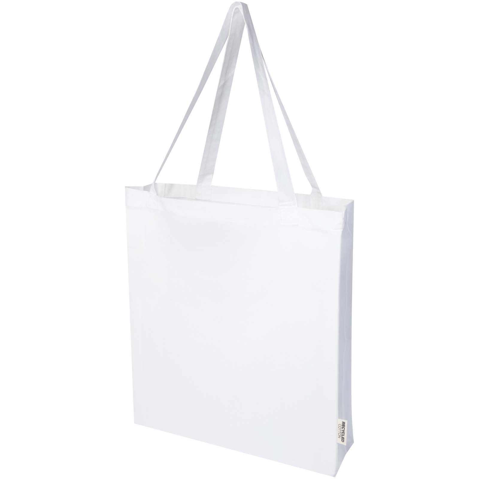 Bolsa Tote con refuerzos de algodón reciclado GRS de 140 g/m² Madras