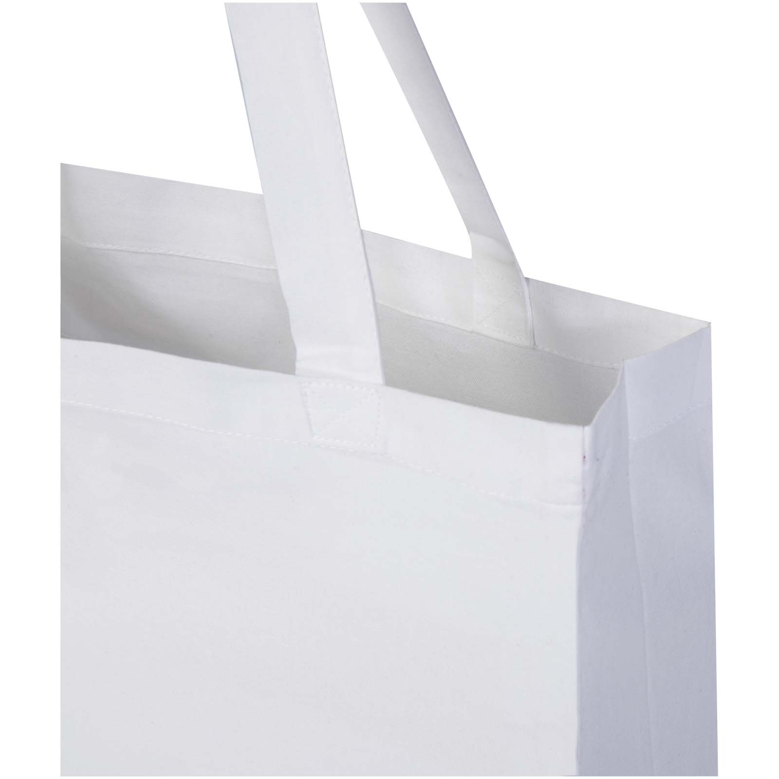 Bolsa Tote con refuerzos de algodón reciclado GRS de 140 g/m² Madras