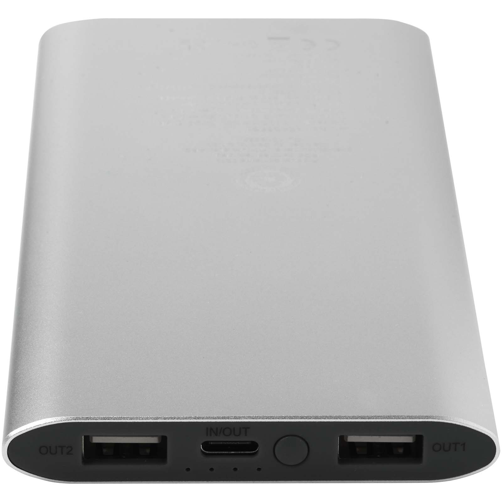 Batería externa inalámbrica tipo C de aluminio reciclado de 8000 mAh Juice