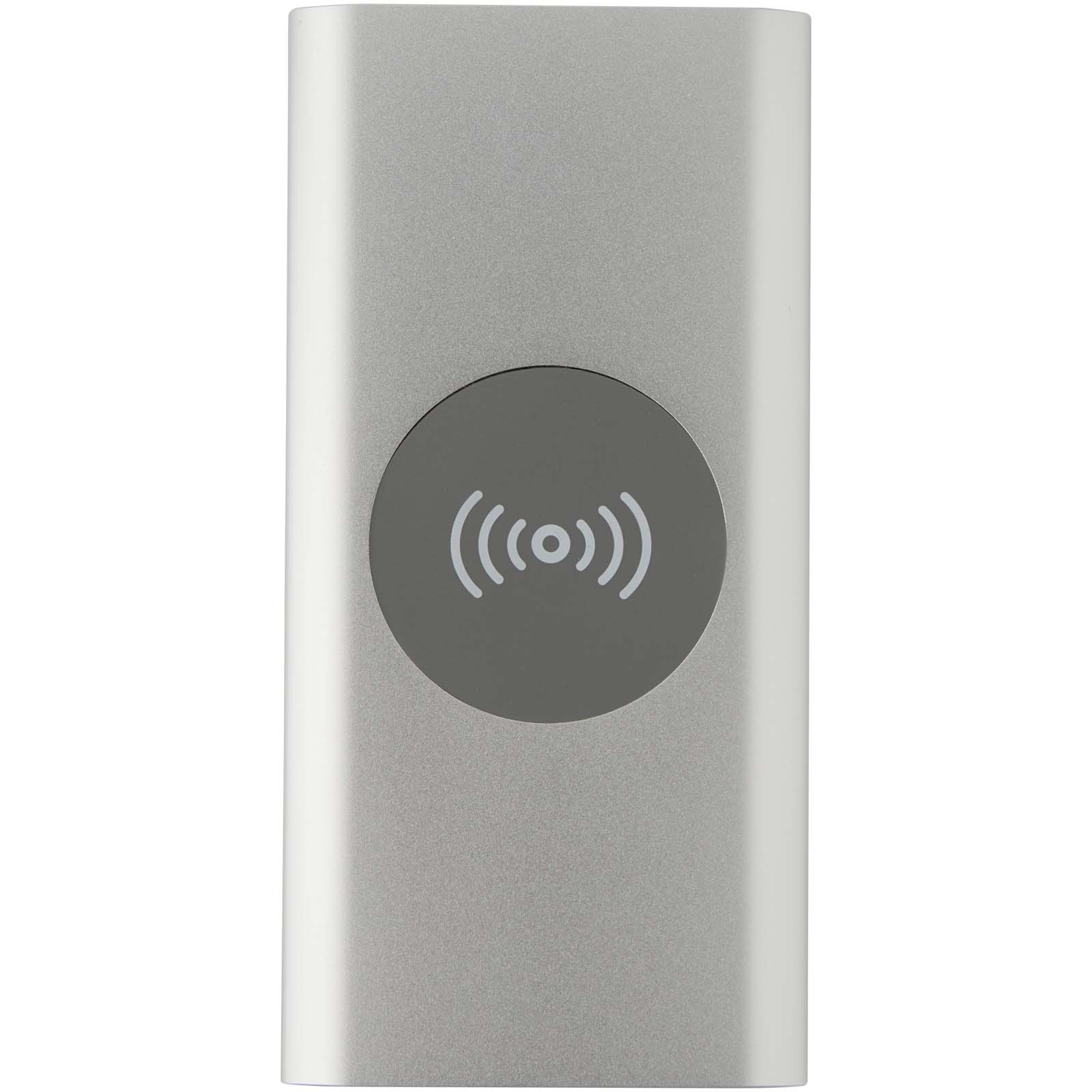 Batería externa inalámbrica tipo C de aluminio reciclado de 8000 mAh Juice