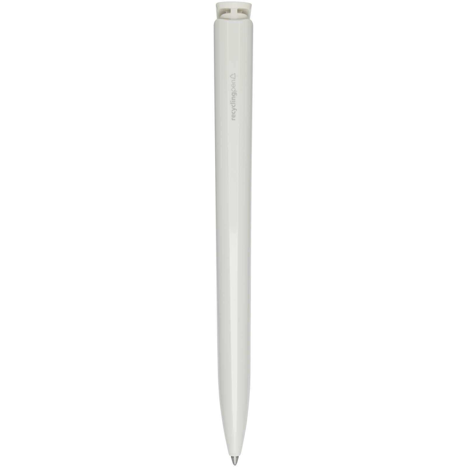 Bolígrafo de plástico reciclado Lucia (tinta negra)