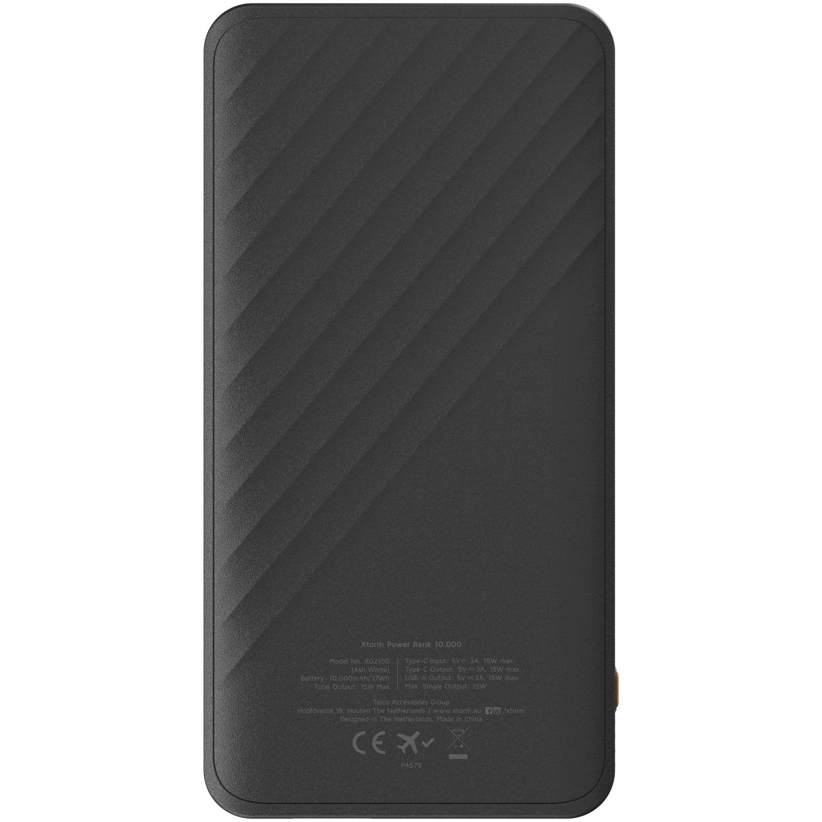 Batería externa de carga rápida de 15 W y 10 000 mAh Xtorm XG210 Go2