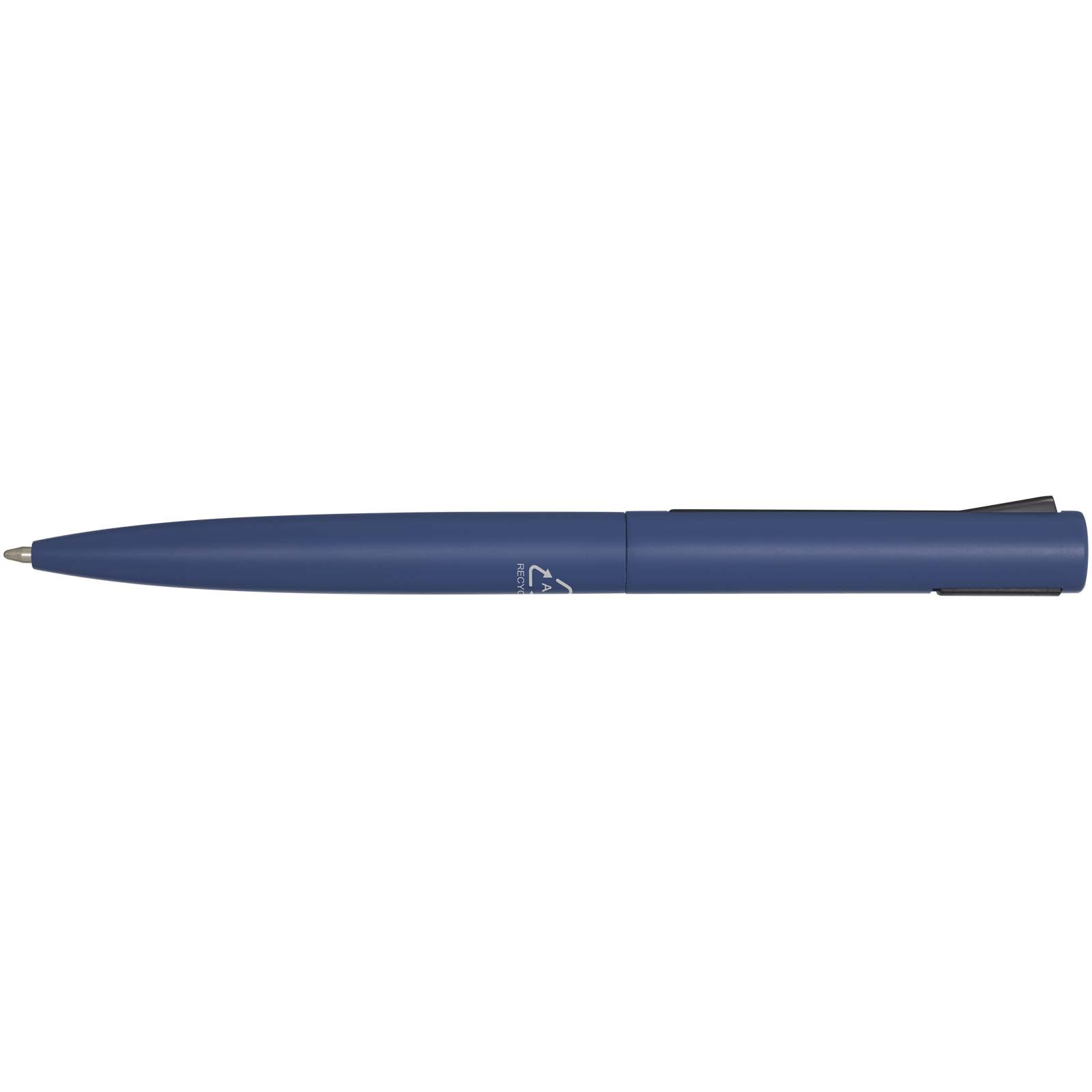 Bolígrafo de aluminio reciclado Juana (tinta azul)