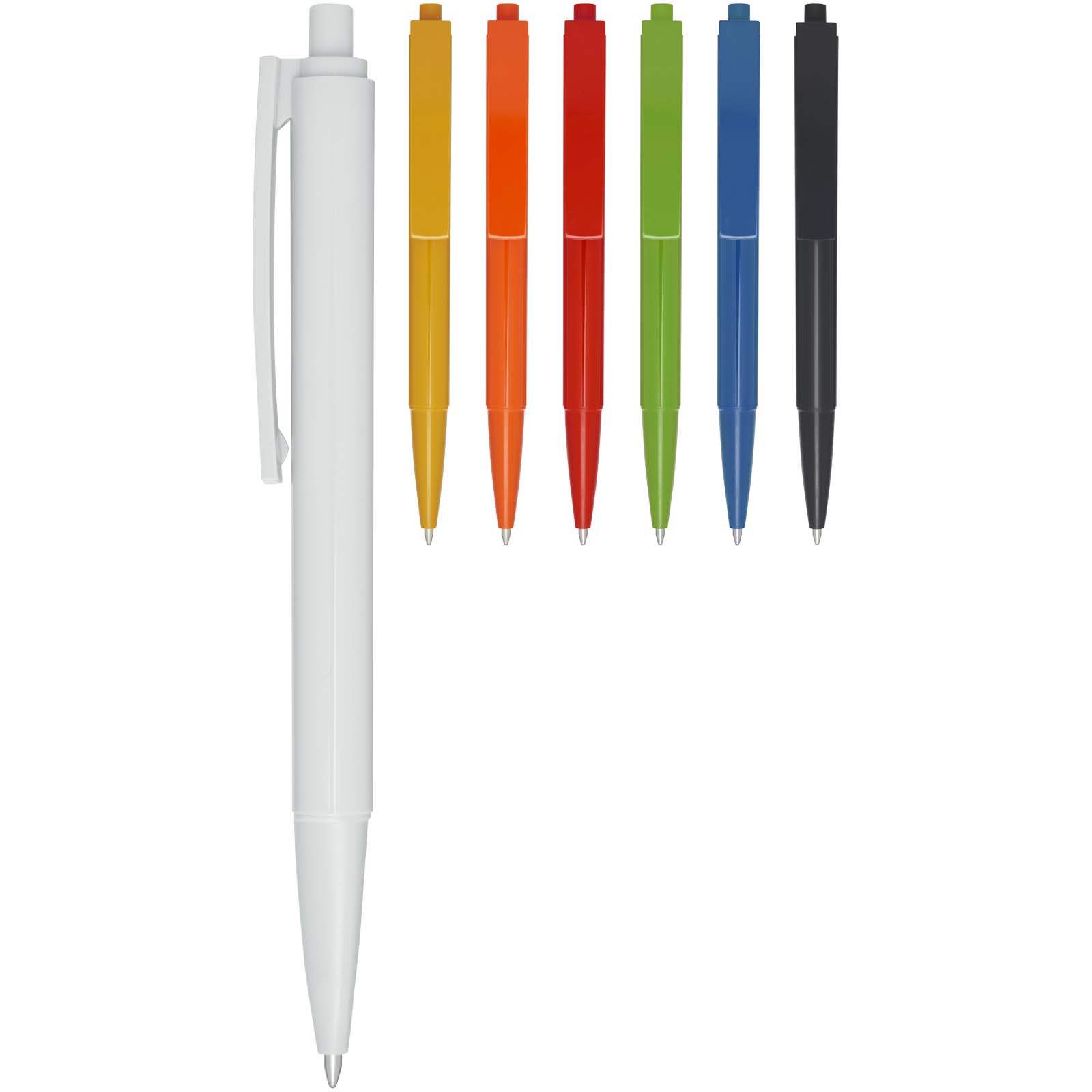 Bolígrafo de plástico reciclado Elsa (tinta negra)