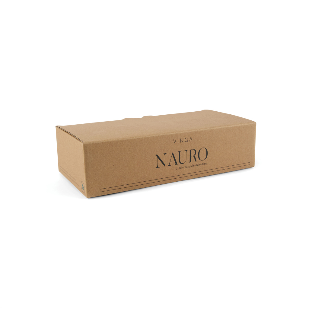 Lámpara de mesa VINGA Nauro RCS de ABS reciclado