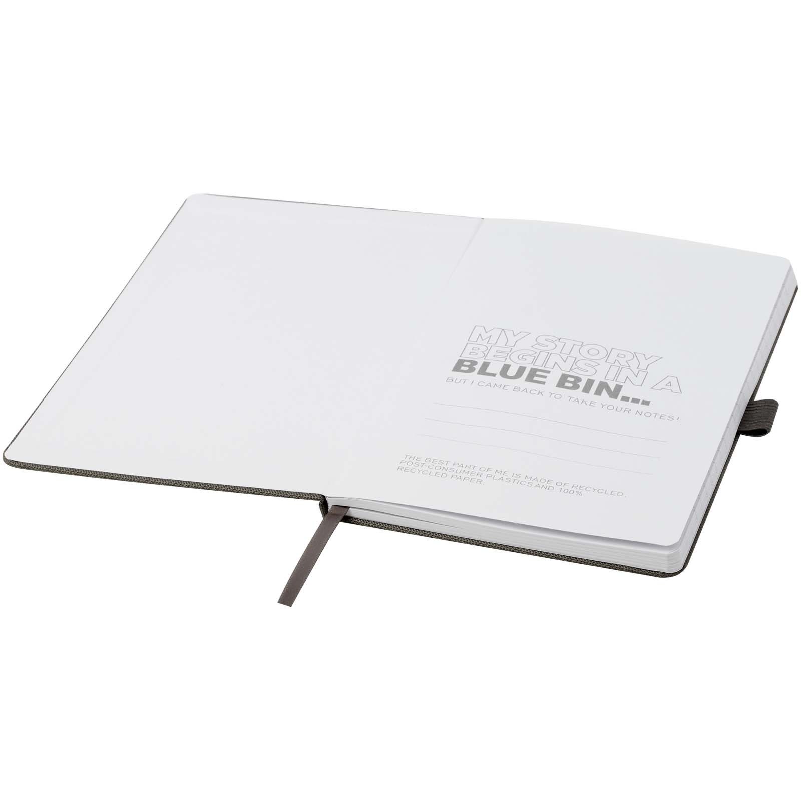 Libreta de papel reciclado A5 con tapa de PET reciclado Honua