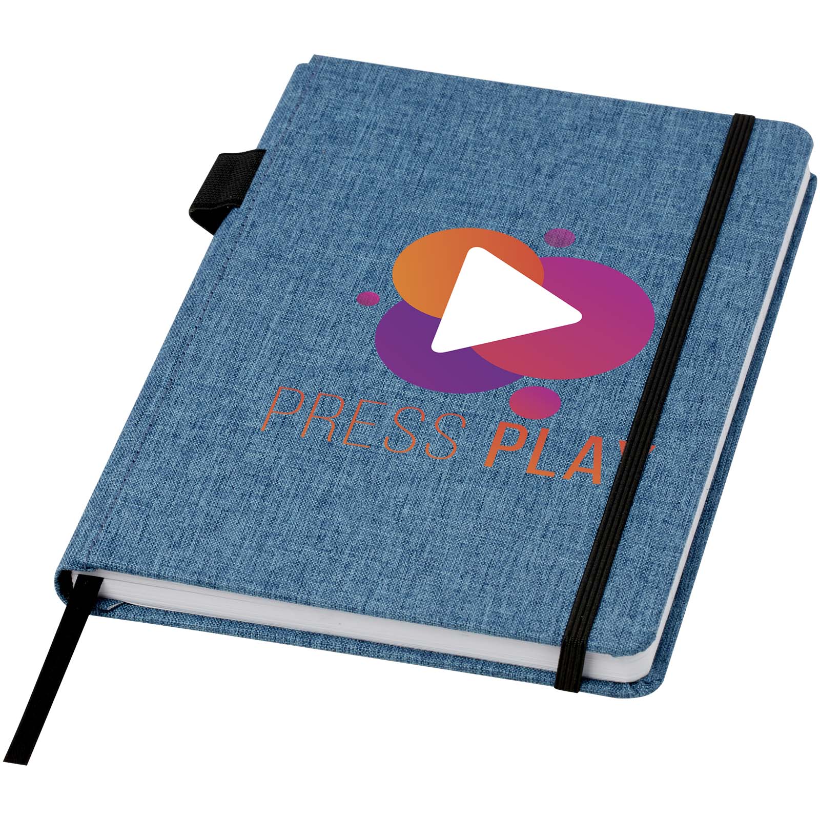 Libreta de tamaño A5 de PET reciclado Orin