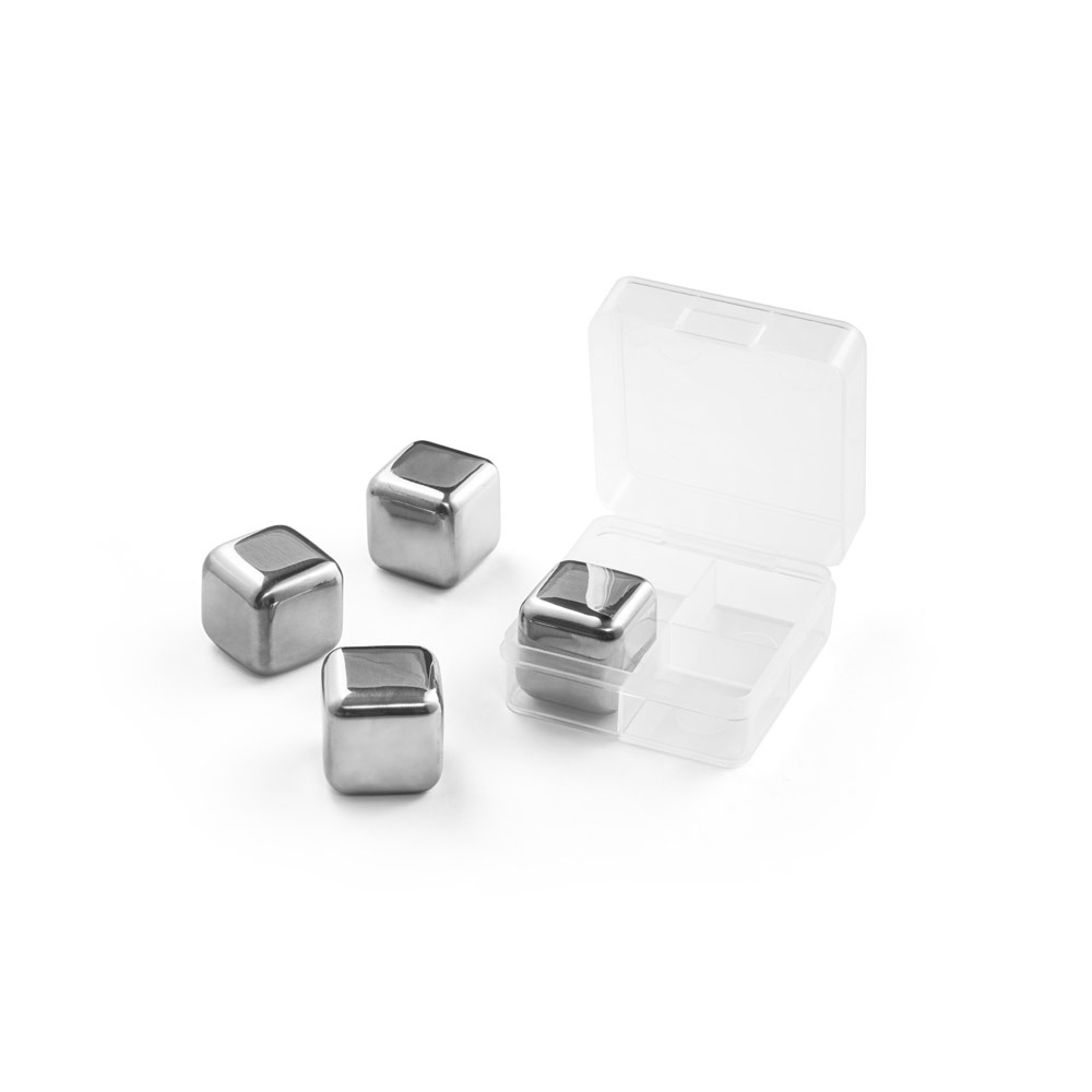 GLACIER. Juego de cubos de acero