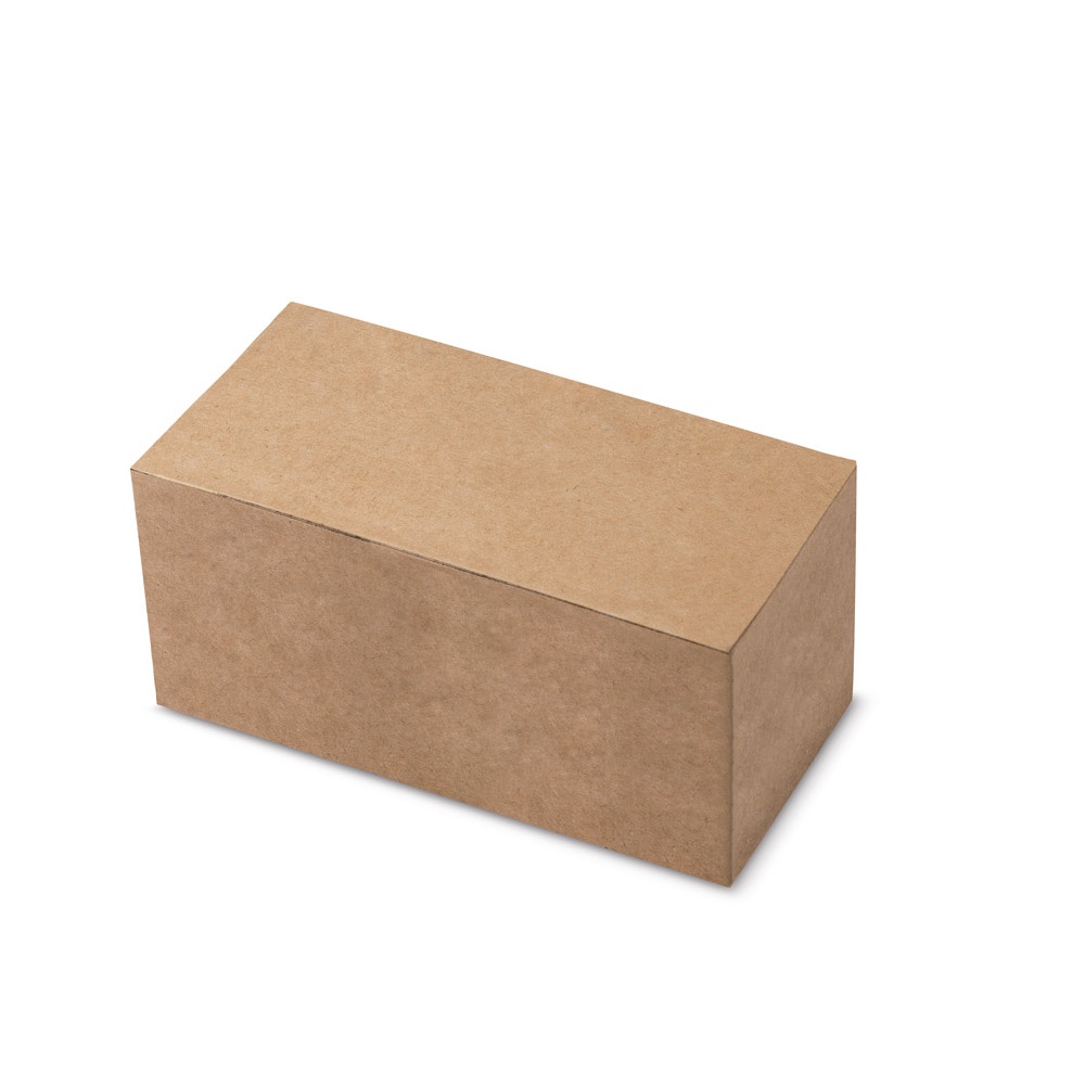 BURDOCK. Caja de té de bambú, con 2 compartimentos y cierre magnético
