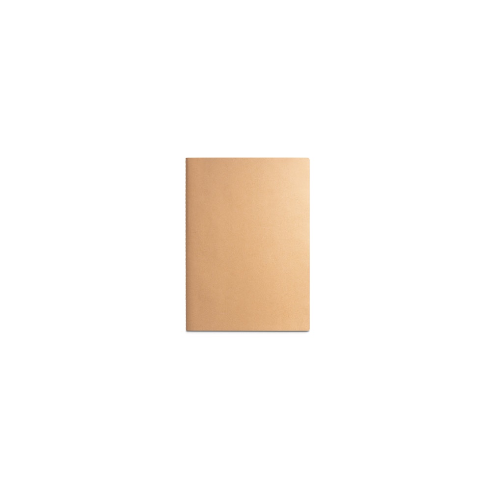 ALCOTT A6. Bloc de notas con tapa de cartón (250 g/m²) y páginas lisas