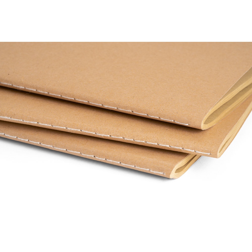 ALCOTT A6. Bloc de notas con tapa de cartón (250 g/m²) y páginas lisas