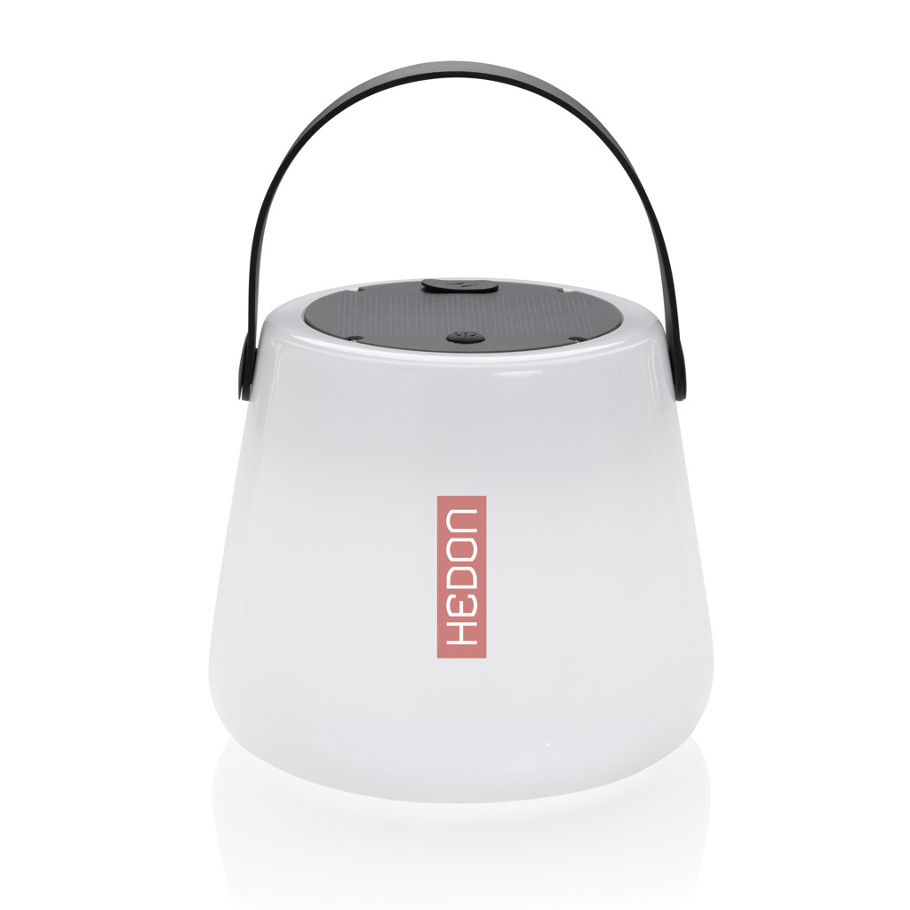 Luz exterior SolarGlow RCS de plástico reciclado recargable
