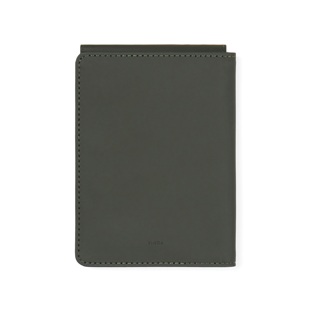 Funda para pasaporte RFID VINGA Baltimore RCS de poliéster