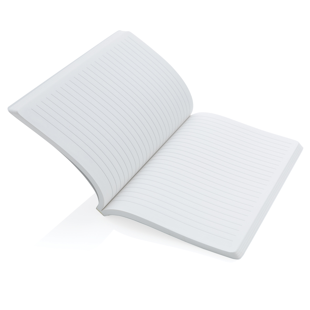 Libreta de papel de piedra de tapa blanda Impact A5