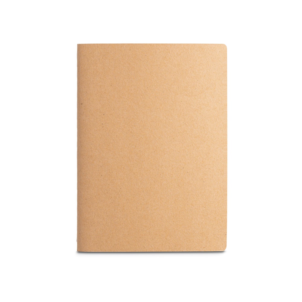 ALCOTT A4. Bloc de notas A4 con tapa de cartón (250 g/m²) y páginas lisas