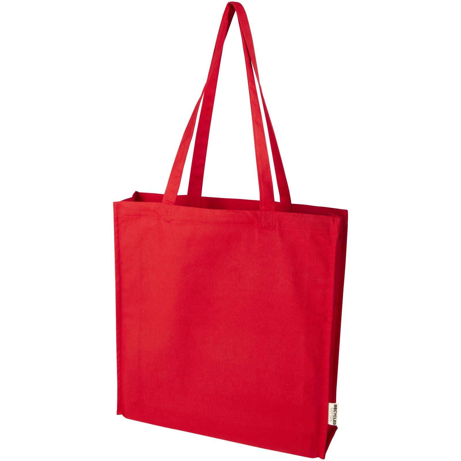 Bolsa Tote algodón reciclado 100% GRS con refuerzos de 270 g/m² Florida 14L