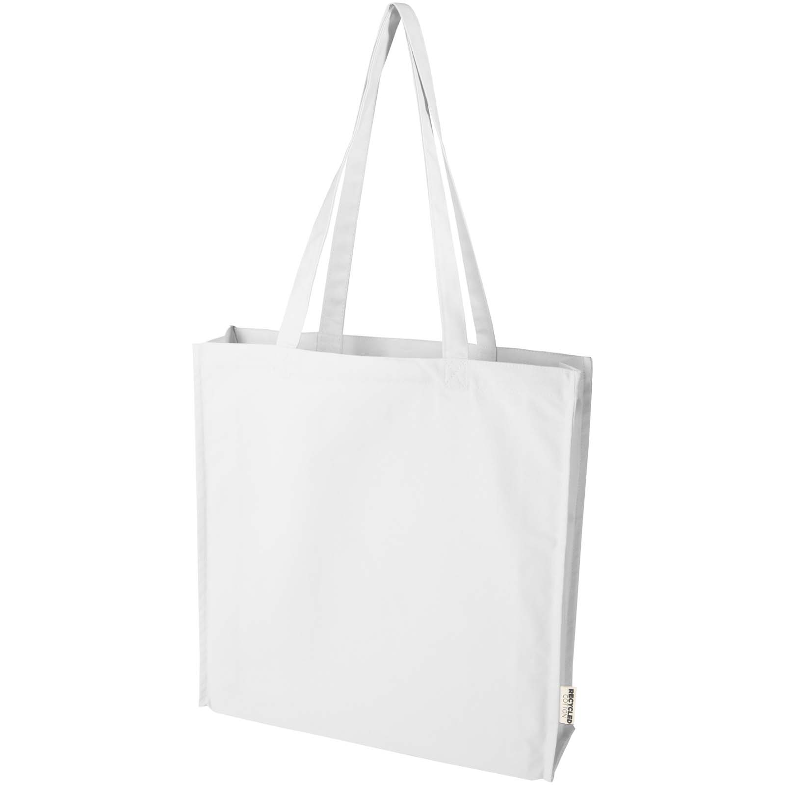 Bolsa Tote algodón reciclado 100% GRS con refuerzos de 270 g/m² Florida 14L