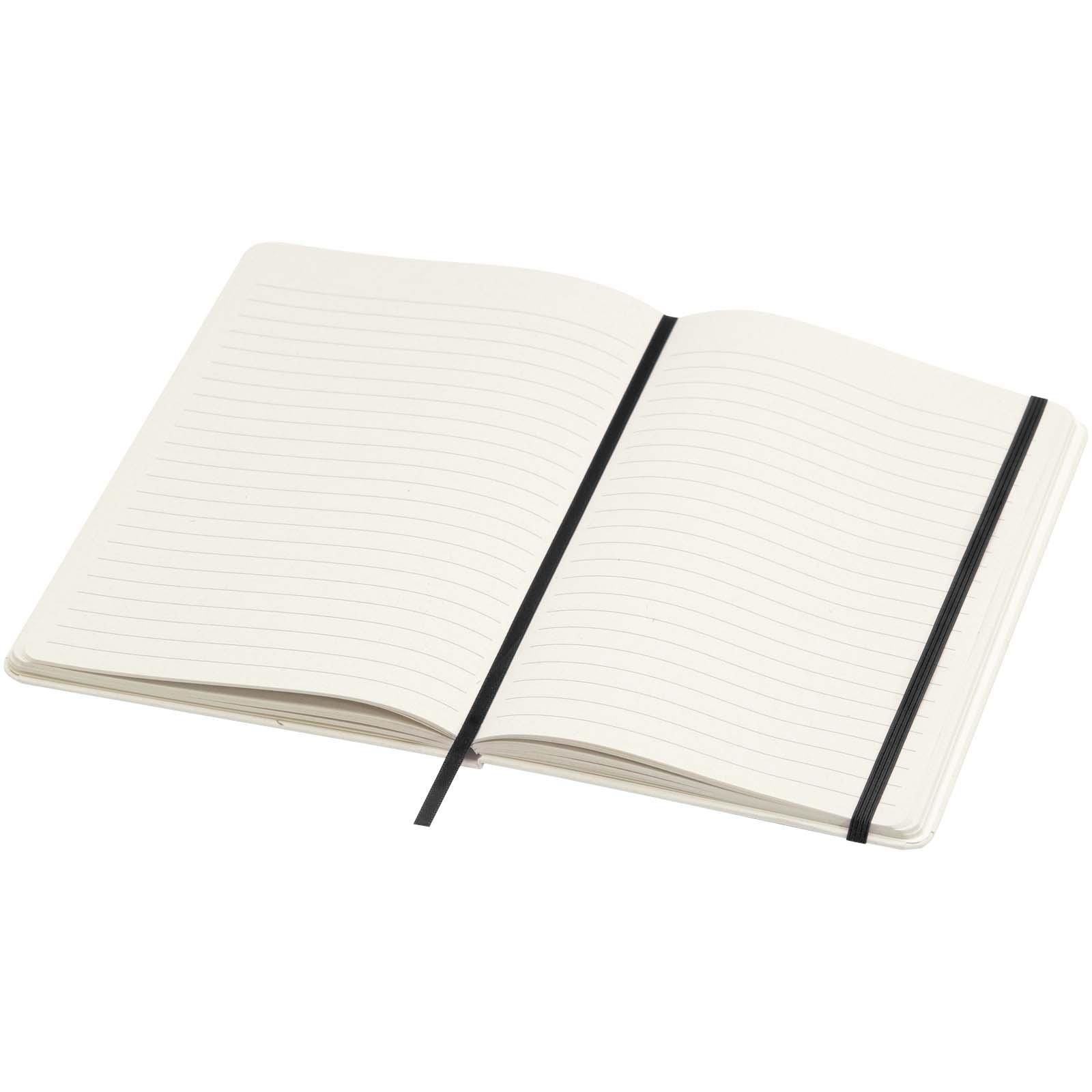 Libreta reciclada A5 con páginas rayadas Bass
