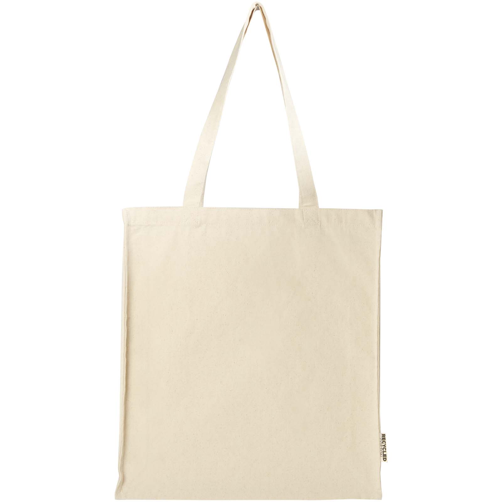 Bolsa Tote algodón reciclado 100% GRS con refuerzos de 270 g/m² Florida 14L