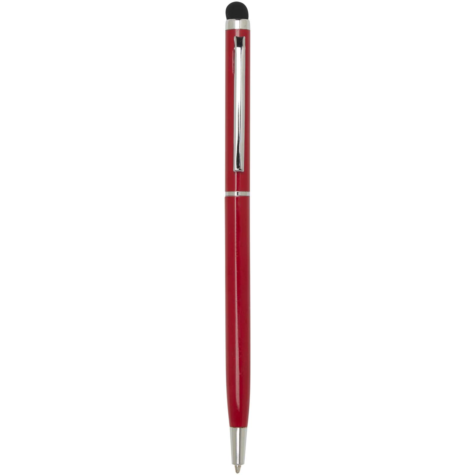 Boligrafo de aluminio con stylus Ore (tinta azul)