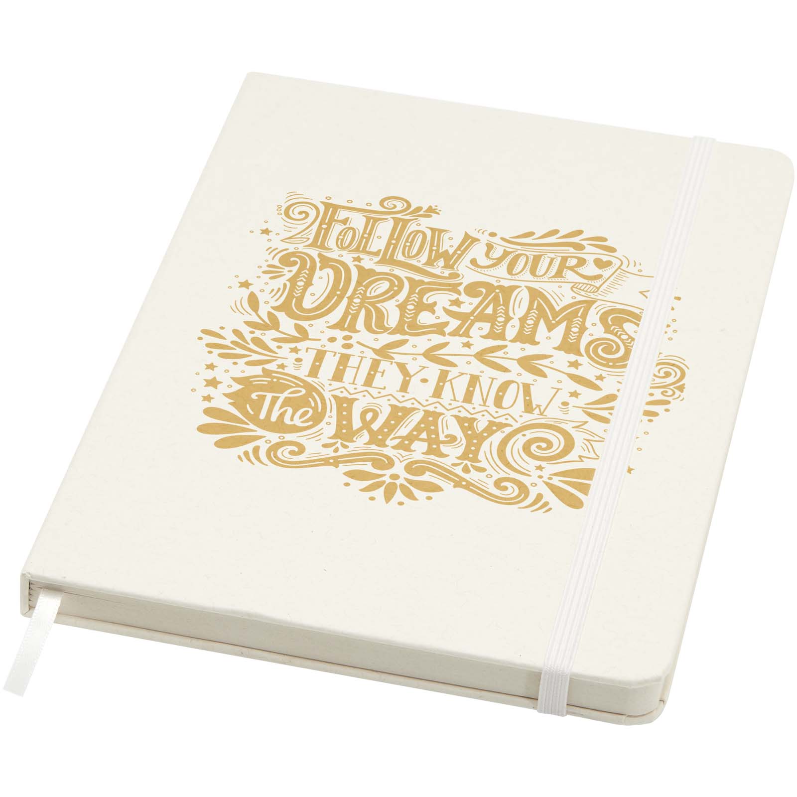 Libreta reciclada A5 con páginas rayadas Bass