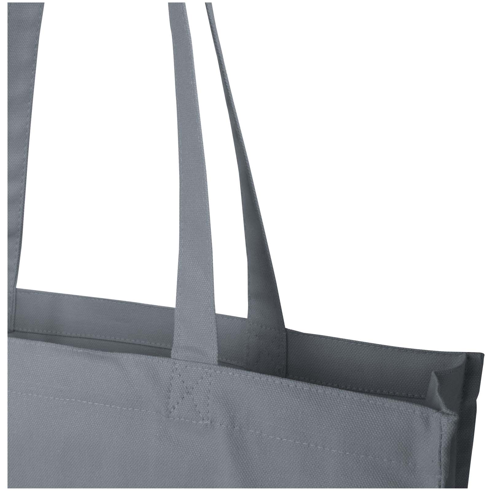 Bolsa Tote algodón reciclado 100% GRS con refuerzos de 270 g/m² Florida 14L
