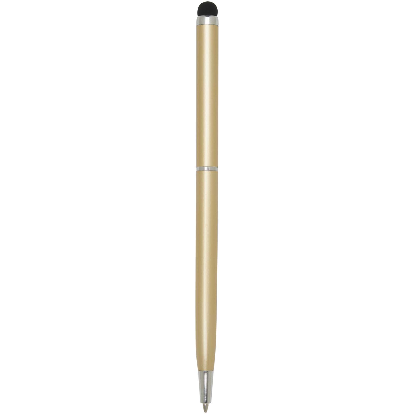 Boligrafo de aluminio con stylus Ore (tinta azul)