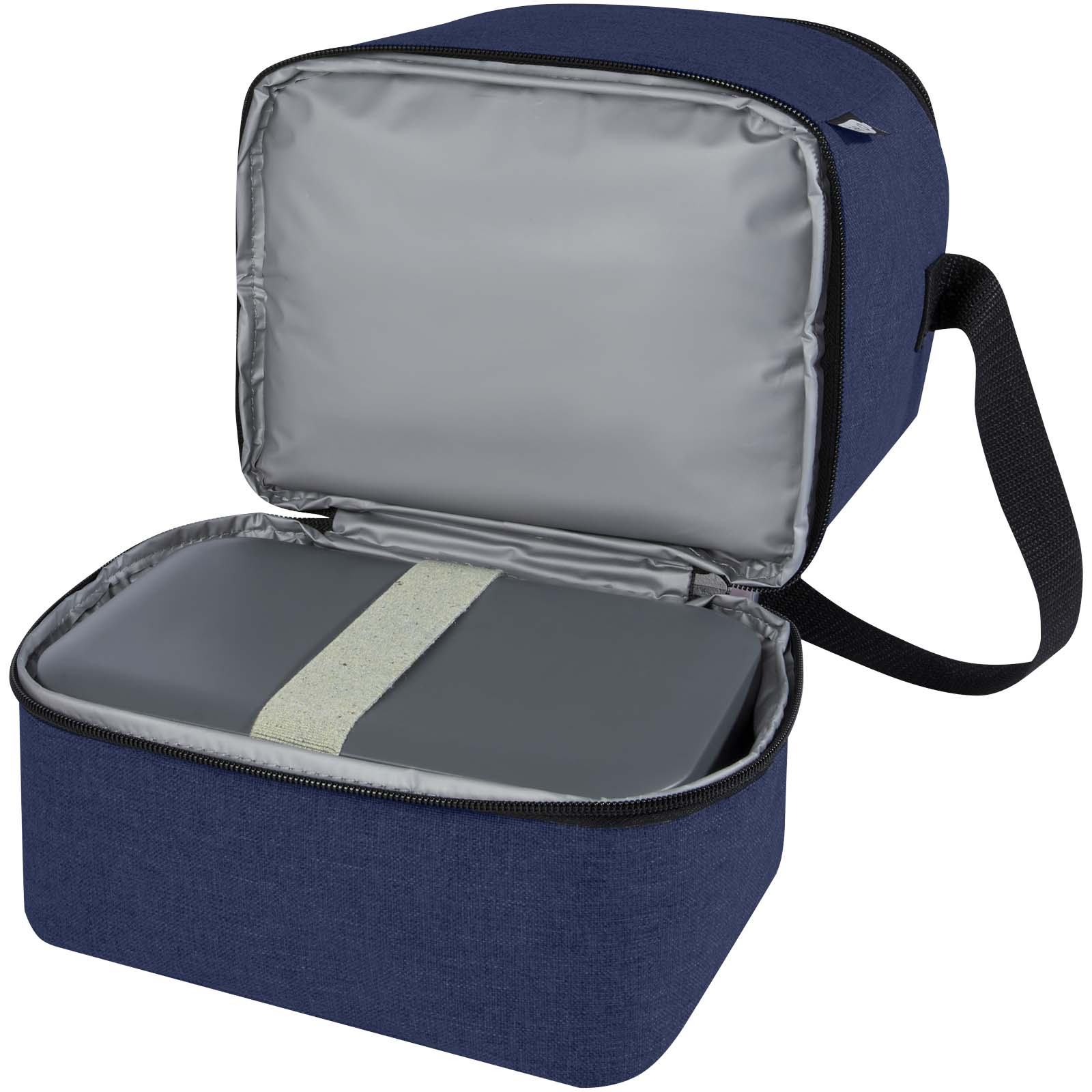 Bolsa isotérmica para almuerzo y 9 latas de PET reciclado GRS Tundra